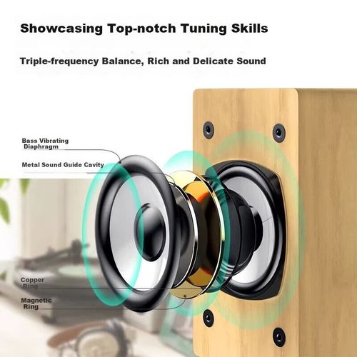 Bocina SADA V-121 Madera USB 2.0