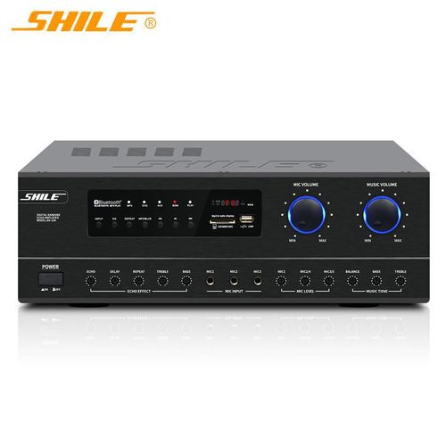 Amplificador SHILE AV-108 Karaoke Bluetooth