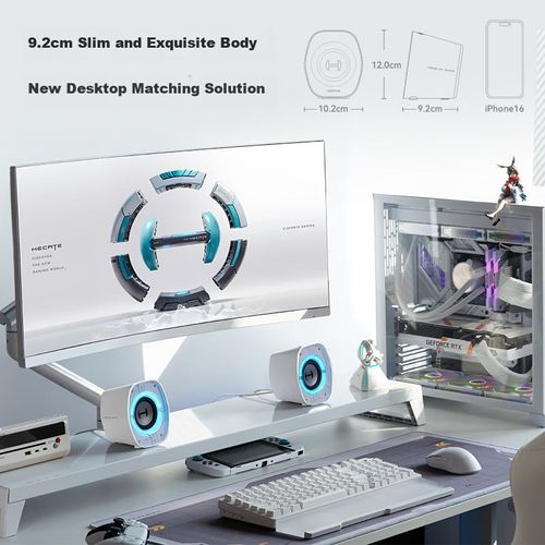 Bocina EDIFIER HECATE G1200 Bluetooth Blanco Cristal