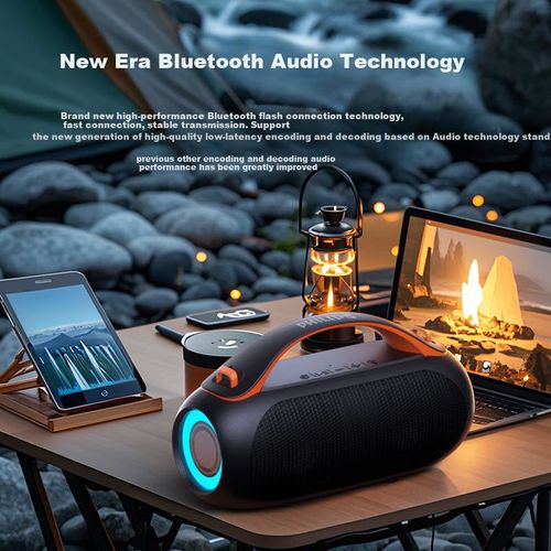 Bocina Philips TAS3200 Bluetooth Blanca Resistente al agua