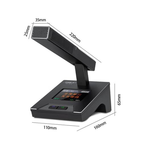 Sistema de audio SHILE YE-10D micrófono inalámbrico recargable