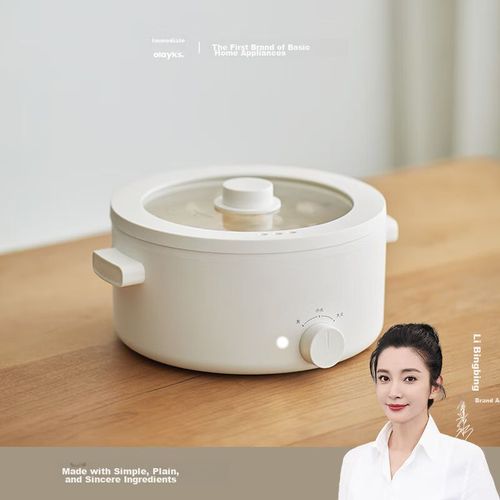 Olla Eléctrica Olayks OLK-01-08A 3L Cerámica Antiadherente Negra