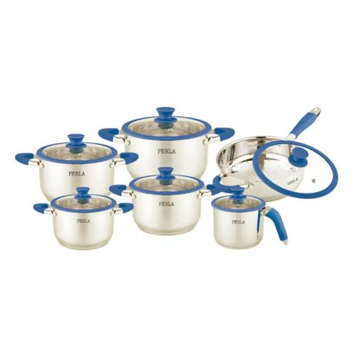 Batería De Cocina 12 pzas Araceli Perla F012RA