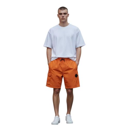 Shorts Cargo BALR  Hexline Regular Fit Orange