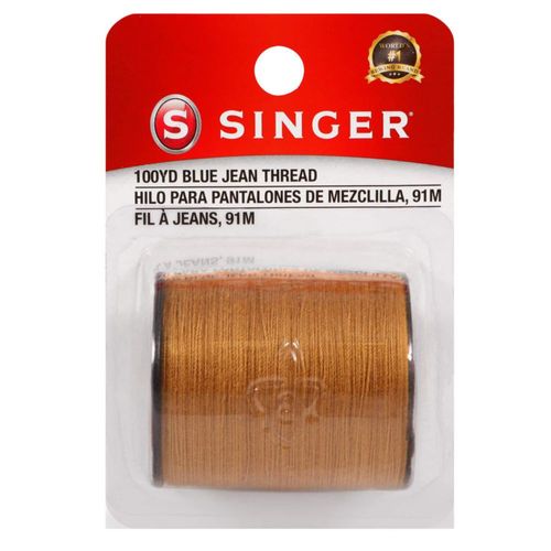 Hilo SINGER 67120 para Jean Azul 91m Oro Viejo