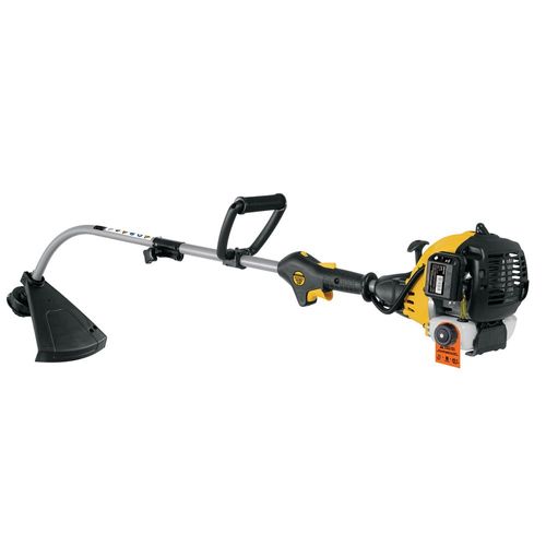 Desbrozadora a gasolina PRETUL 25cc mango tipo D DES25P amarillo