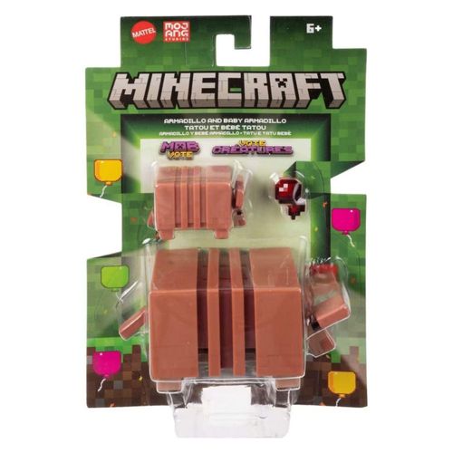 Figura de Acción Mattel Minecraft Armadillo Escala 3.25"
