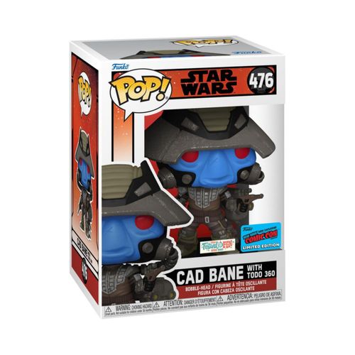 Figura de acción Funko Pop Star Wars Cad Bane con Todo 360 #476