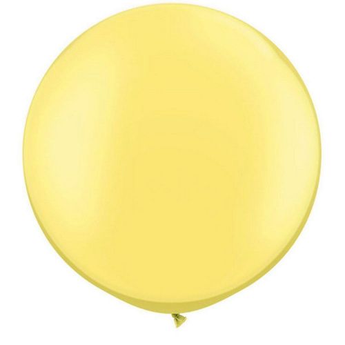 Globos de Látex Qualatex Perla Limón 5" Paquete de 100