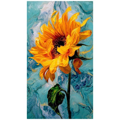 Cuadro Decorativo Botánica 90x122cm Girasol