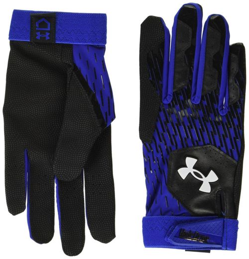 Guantes de béisbol Under Armour Clean Up (002) color negro azul real y blanco