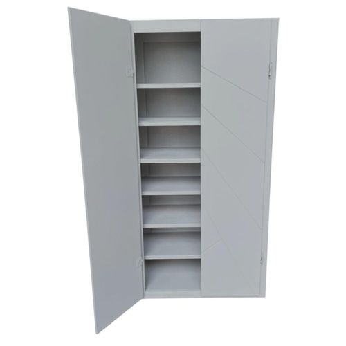 Zapatero Gris claro de madera 30 Pares organizador repizas