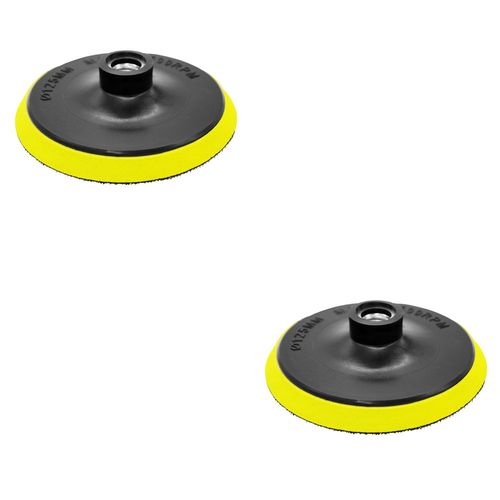 Pack 2 respaldos con velcro 5'' p/ disco de lija maple tools