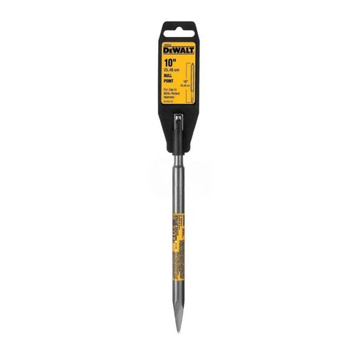 Cincel sds plus punta aguda 10'' dewalt dw5348