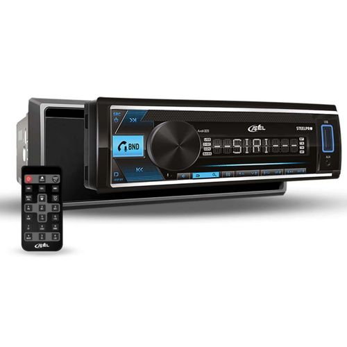 Autoestéreo 1 Din para auto AXEL-009 Steelpro