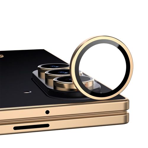 Funda Para SAMSUNG W26 BLUEO Plástico Transparente Dorado