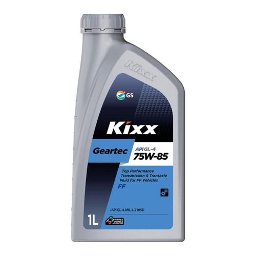 Aceite para transmisión estándar Kixx 1L Geartec GL4 75W-85