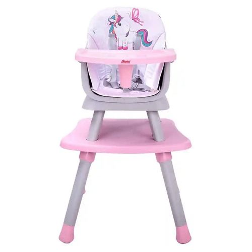 Silla Alta Grow Whit me 4 en 1 Rosa-End