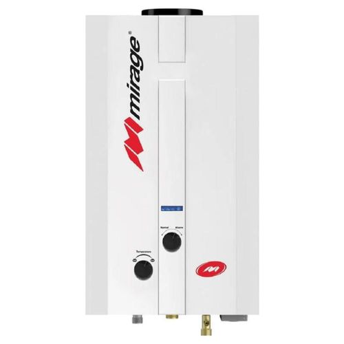 Calentador de agua Mirage Flux6 Mbf06ed Blanco Gas LP 1S -END