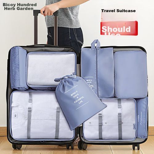 Bolsa de almacenamiento de viaje marca BaiCaoYuan 7 piezas