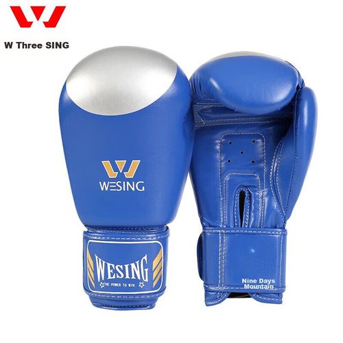 Guantes de Box 10 oz, color azul