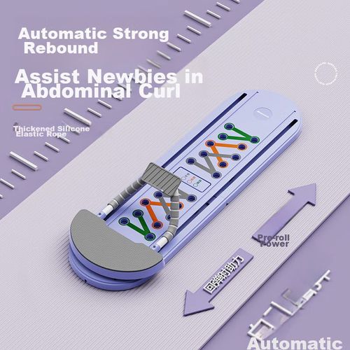 Rueda adbominal con rebote automatico