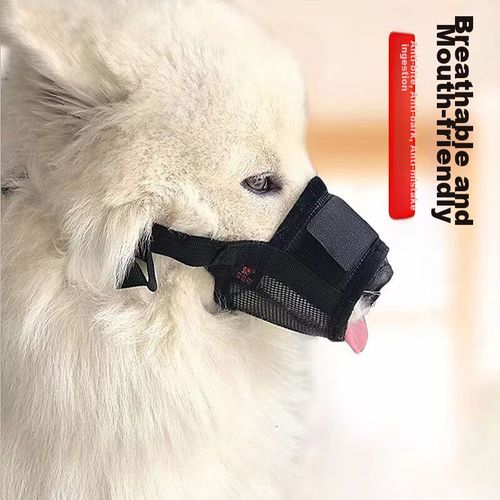 Bozal para perro HUANCHONG Talla L negro