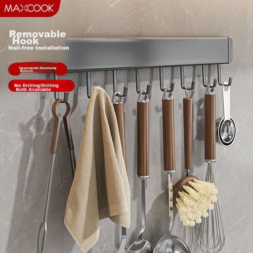 Perchero para pared de ganchos 40cm