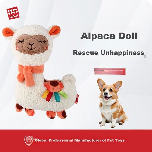 Juguete de peluche para perro Llama