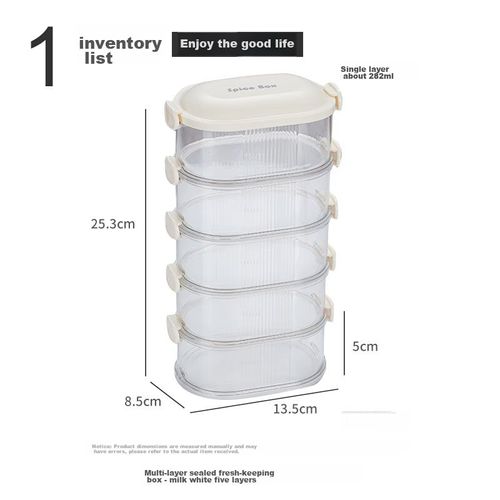 Juego de contenedores 5pzas CAIZHI