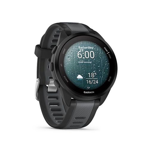 Reloj deportivo Garmin Forerunner 165 Negro Frecuencia cardiaca y saturación de oxígeno