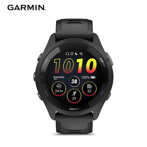 Reloj deportivo GARMIN Forerunner 265 Negro Monitoreo frecuencia cardíaca y oxígeno compatible iOS y Android