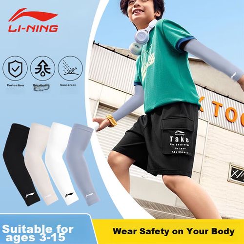 Protectores para codo y brazo LI-NING niños talla L unisex