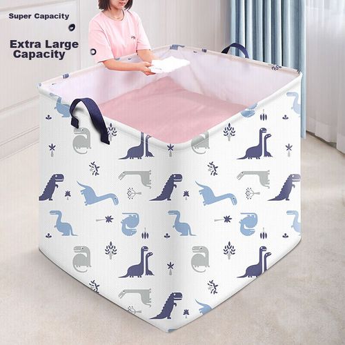 Cesto de almacenamiento dinosaurios XL 2pzas