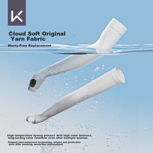 Mangas de protección solar Keep para ciclismo efecto hielo para mujer