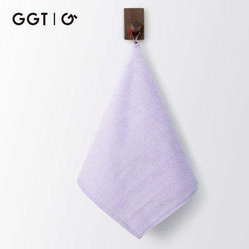 Toalla de manos colgante 35x35cm morado