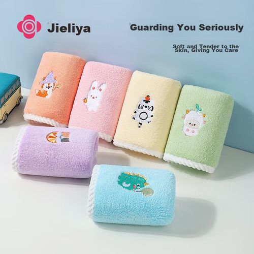Toalla facial infantil  50x25cm 5pzas