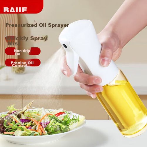 Dispensador de aceite de vidrio 220ml Blanco