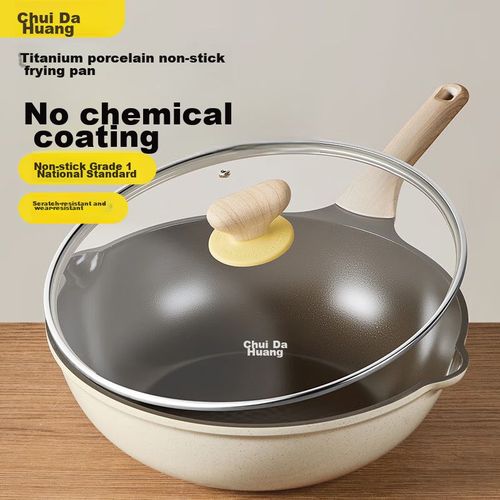 Sartén antiadherente con tapa 28cm Blanco COOKER KING