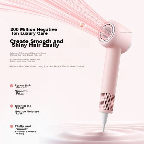 Secador de cabello Iónico F9Air 1500W Rosa