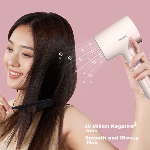 Secador de cabello BHD393/05 1600W Rosa PHILIPS