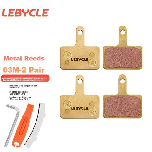 Pastillas de freno de bicicleta 35x30.6mm 2pzas