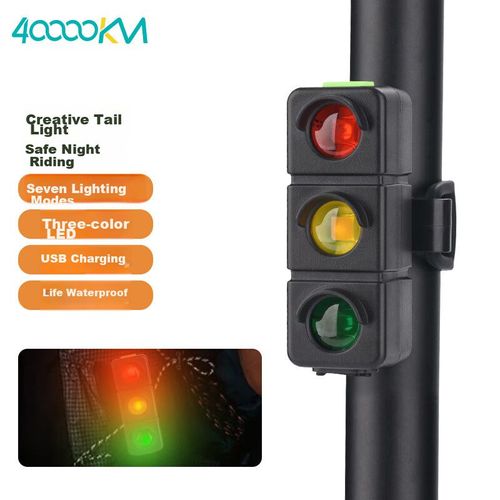 Luz trasera recargable USB  Bicicleta de Montaña
