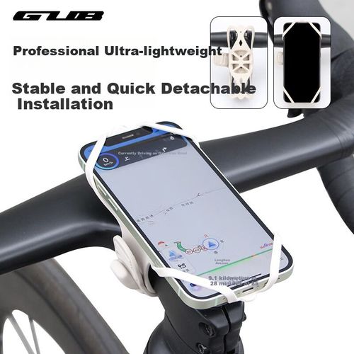 Soporte para teléfono de silicona 4-7" Blanco GUB