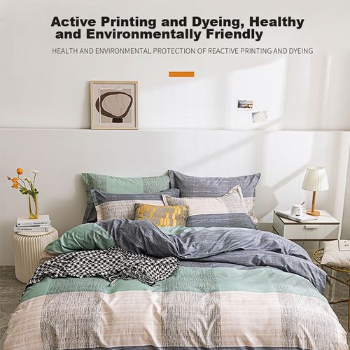 Funda de Edredón de cuadros de Poliéster 150x200cm 1pza