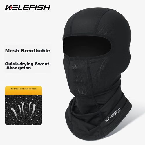 Pasamontañas KELEFISH para motocicleta unitalla negro