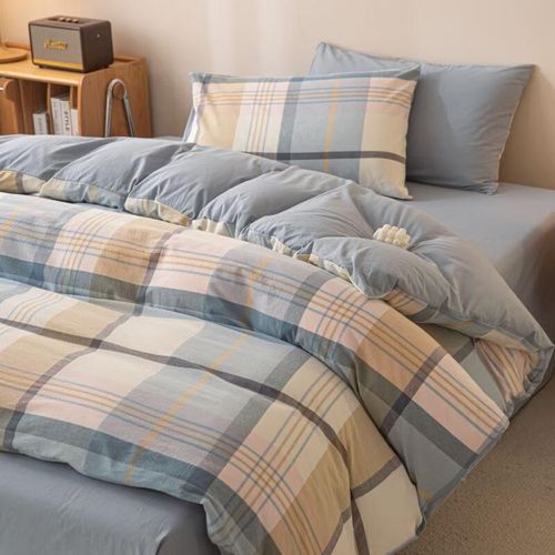 Funda Edredón cuadros 200x230cm 100% algodón