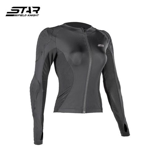 Chamarra de Moto Armadura Negra para Mujer Talla XCH