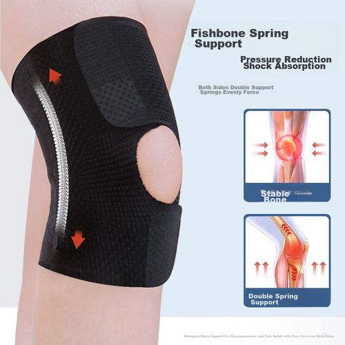 Rodillera Profesional Nailekesi N Lesiones De Menisco Negra