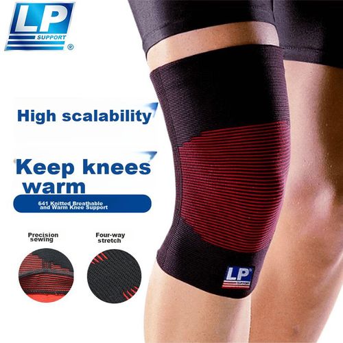 Soporte De Rodilla Lp Térmico Rojo